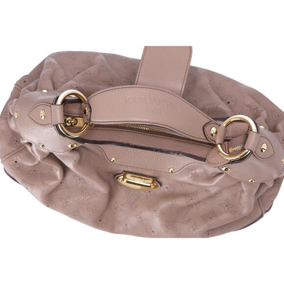 Louis Vuitton Monogram Mahina Solar PM Shoulder Bag M93445 Poudre Taupe Leather - Picture 7 of 12